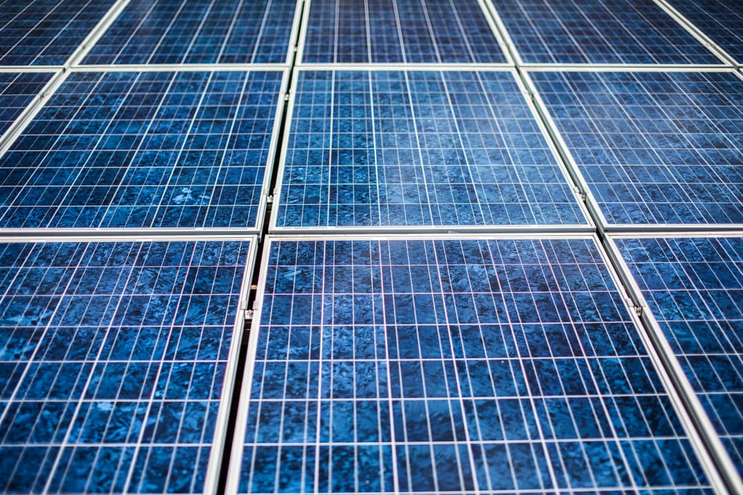 Solar Panels in Field