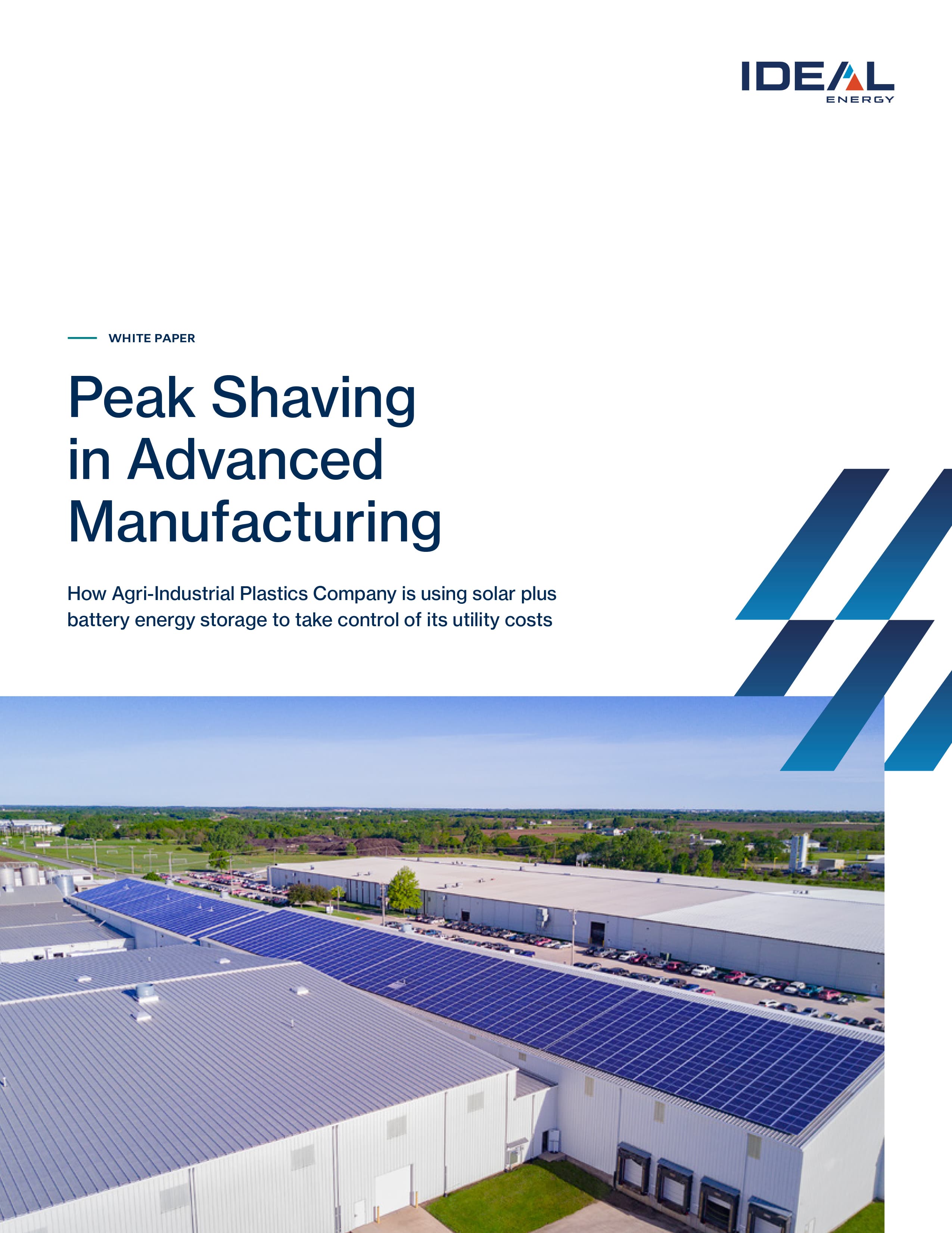 <em>Peak Shaving</em> in Advanced Manufacturing White Paper