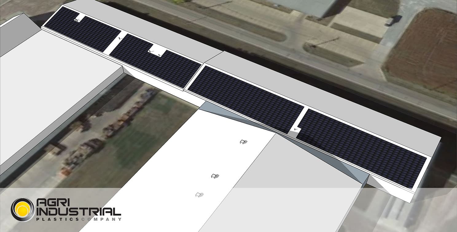 Agri plastic rooftop solar